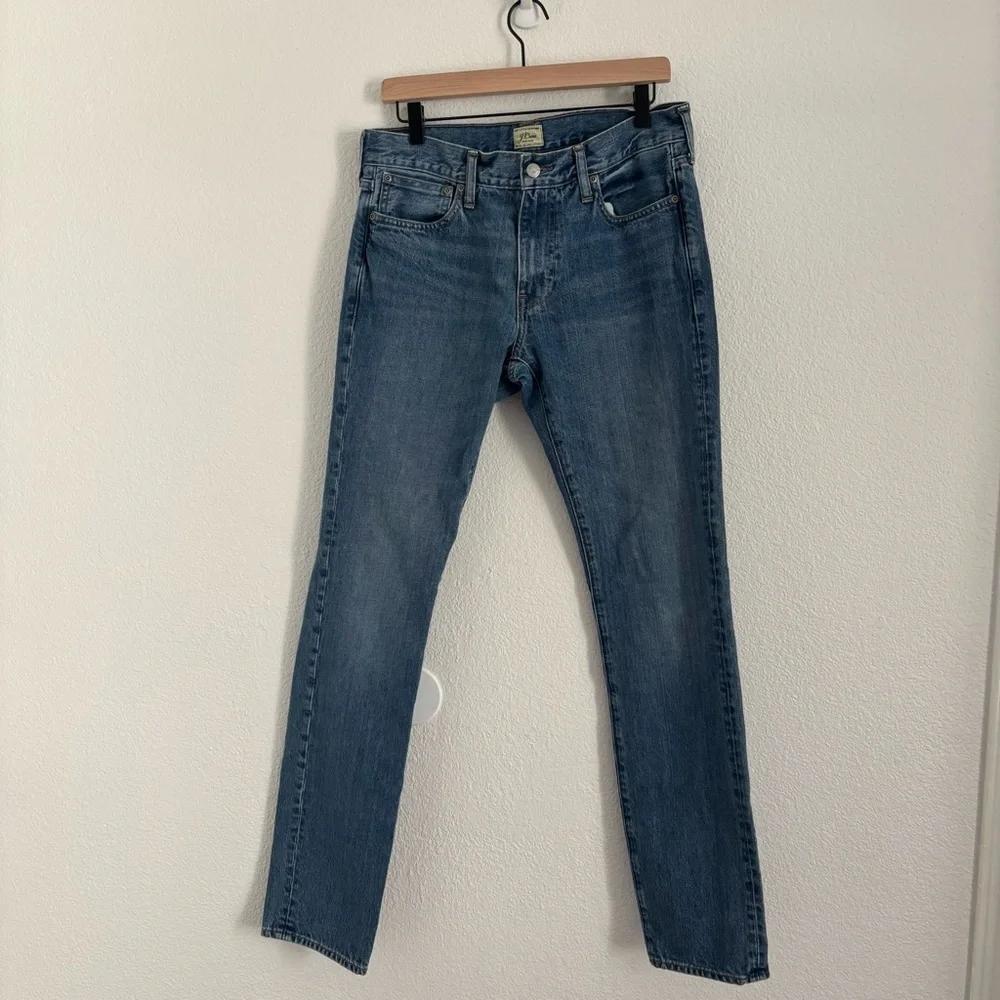 J. Crew Men's Size 32x34 Blue Style 484 Slim Fit Jeans